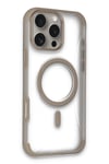 Mey İthalat®  iPhone 16 Pro Hilton Magsafe Kapak - Gold