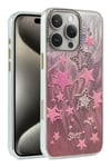 Mey İthalat®  iPhone 16 Pro Kılıf Blade Aynalı Desenli Kapak - Desen 7