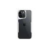 Mey İthalat®  iPhone 16 Pro Kılıf Boyi Silikon Kapak - Gümüş