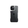 Mey İthalat®  iPhone 16 Pro Kılıf Boyi Silikon Kapak - Gümüş
