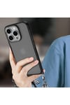 Mey İthalat®  iPhone 16 Pro Kılıf Elegant Kapak - Siyah