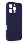 Mey İthalat®  iPhone 16 Pro Kılıf First Silikon - Lacivert