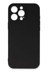Mey İthalat®  iPhone 16 Pro Kılıf First Silikon - Siyah