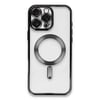 Mey İthalat®  iPhone 16 Pro Kılıf Kross Magneticsafe Kapak - Siyah
