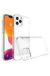 Mey İthalat®  iPhone 16 Pro Kılıf Lüx Şeffaf Silikon