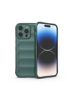 Mey İthalat®  iPhone 16 Pro Kılıf Optimum Silikon - Koyu Yeşil