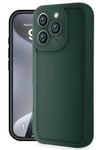 Mey İthalat®  iPhone 16 Pro Kılıf Viera Silikon - Koyu Yeşil