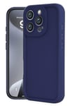 Mey İthalat®  iPhone 16 Pro Kılıf Viera Silikon - Lacivert