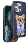 Mey İthalat®  iPhone 16 Pro Max Cute Desenli Kapak - Lacivert