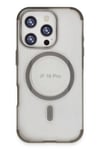 Mey İthalat®  iPhone 16 Pro Max Hilton Magsafe Kapak - Titan Gri