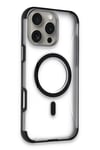 Mey İthalat®  iPhone 16 Pro Max Hilton Magsafe Kapak - Siyah
