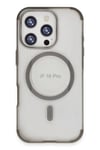 Mey İthalat®  iPhone 16 Pro Max Hilton Magsafe Kapak - Titan Gri