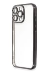 Mey İthalat®  iPhone 16 Pro Max Kılıf  Lensli Silikon - Siyah