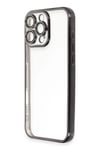 Mey İthalat®  iPhone 16 Pro Max Kılıf  Lensli Silikon - Siyah