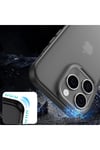Mey İthalat®  iPhone 16 Pro Max Kılıf Elegant Kapak - Siyah