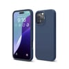 Mey İthalat®  iPhone 16 Pro Max Kılıf First Silikon - Lacivert