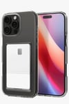 Mey İthalat®  iPhone 16 Pro Max Kılıf Kart Şeffaf Silikon - Şeffaf