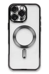 Mey İthalat®  iPhone 16 Pro Max Kılıf Kross Magneticsafe Kapak - Siyah