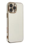 Mey İthalat®  iPhone 16 Pro Max Kılıf Volet Silikon - Beyaz