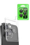 Mey İthalat®  iPhone 16 Pro Raze Metal Kamera Lens - Siyah