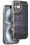 Mey İthalat®  iPhone 16 Wave Kapak - Derin Mor