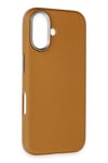 Mey İthalat®  iPhone 16 Wonder Deri Magsafe Kapak - Kahverengi
