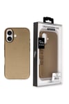 Mey İthalat®  iPhone 16 Wonder Deri Magsafe Kapak - Bronz