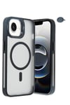 Mey İthalat®  iPhone 16E Flet Lens Magsafe Kapak - Siyah