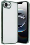 Mey İthalat®  iPhone 16E Kılıf  Lensli Silikon - Yeşil