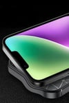 Mey İthalat®  iPhone 16E Kılıf Auto Focus Karbon Kapak - Kahverengi