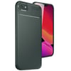 Mey İthalat®  iPhone 16E Kılıf Auto Focus Karbon Kapak - Koyu Yeşil