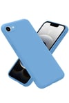 Mey İthalat®  iPhone 16E Kılıf First Silikon - Mavi