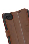 Mey İthalat®  iPhone 16E Kılıf Trend S Plus Kapaklı Kılıf - Taba