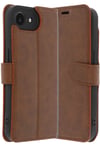 Mey İthalat®  iPhone 16E Kılıf Trend S Plus Kapaklı Kılıf - Taba