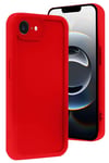 Mey İthalat®  iPhone 16E Kılıf Viera Silikon - Kırmızı