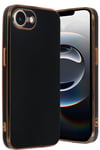 Mey İthalat®  iPhone 16E Kılıf Volet Silikon - Siyah