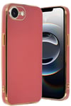 Mey İthalat®  iPhone 16E Kılıf Volet Silikon - Kırmızı