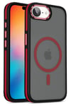 Mey İthalat®  iPhone 16E Winner Magsafe Kapak - Kırmızı