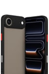 Mey İthalat®  iPhone 17 Air Kılıf Montreal Silikon Kapak - Siyah
