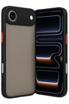 Mey İthalat®  iPhone 17 Air Kılıf Montreal Silikon Kapak - Siyah