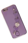 Mey İthalat®  iPhone 6 Kılıf Esila Silikon - Mor