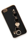 Mey İthalat®  iPhone 6 Kılıf Esila Silikon - Siyah