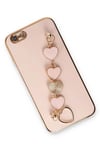 Mey İthalat®  iPhone 6 Kılıf Esila Silikon - Pudra