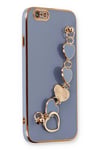 Mey İthalat®  iPhone 6 Kılıf Esila Silikon - Gri