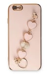 Mey İthalat®  iPhone 6 Kılıf Esila Silikon - Pudra