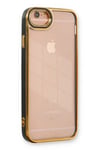 Mey İthalat®  iPhone 6 Kılıf Liva Lens Silikon - Siyah
