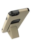 Mey İthalat®  iPhone 6 Kılıf Mega Standlı Silikon - Gold