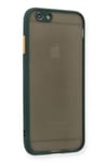 Mey İthalat®  iPhone 6 Kılıf Montreal Silikon Kapak - Yeşil