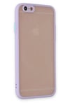 Mey İthalat®  iPhone 6 Kılıf Montreal Silikon Kapak - Mor