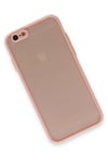 Mey İthalat®  iPhone 6 Kılıf Montreal Silikon Kapak - Pembe